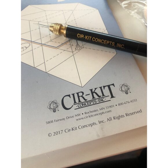 Cir-Kit Concepts CK1001 2 Conductor Tapewire Kit: 15' Roll Instruction Book & To - Picture 3 of 3